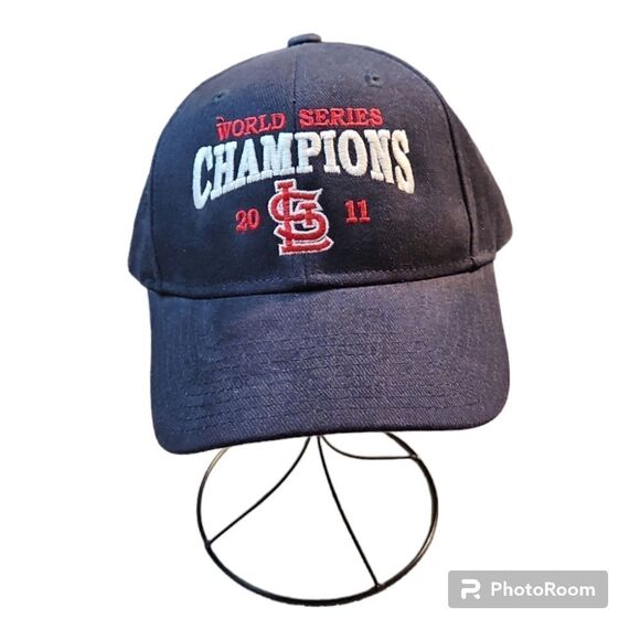 St Louis Cardinals 2011 World Series Cap Blue - Picture 1 of 12